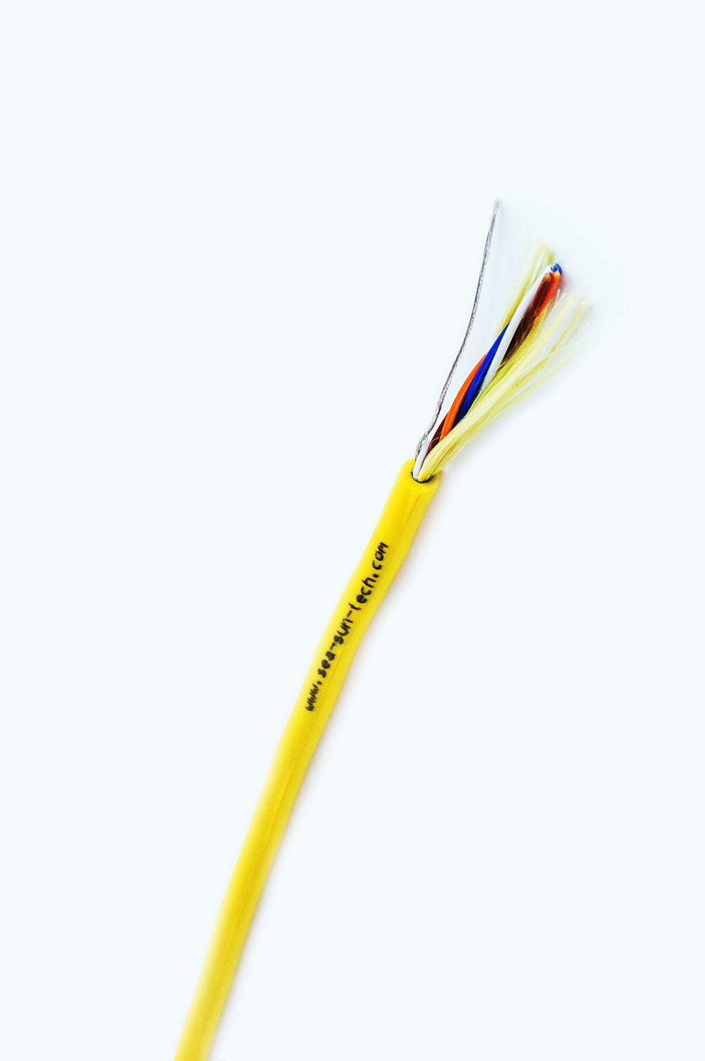 Kevlar multi conductor cable with shielding - Sea & Sun Technology